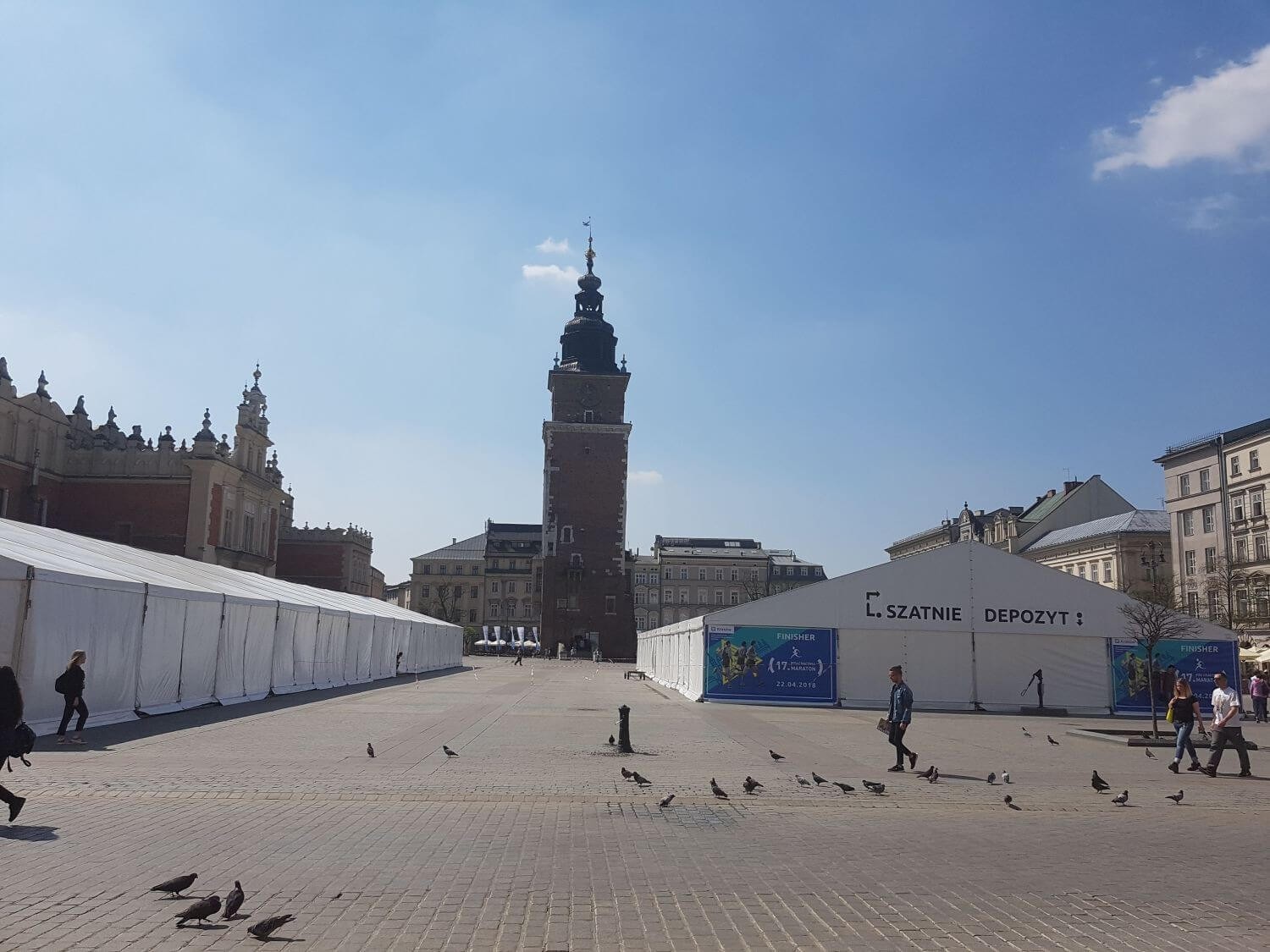 Hala namiotowa o szerokości 20m